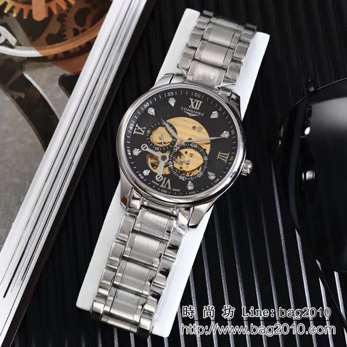 LONGINES浪琴 8215全自動機械 男士腕表 WSS2326